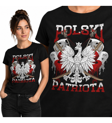 KOSZULKA DAMSKA PATRIOTYCZNI POLSKI PATRIOTA